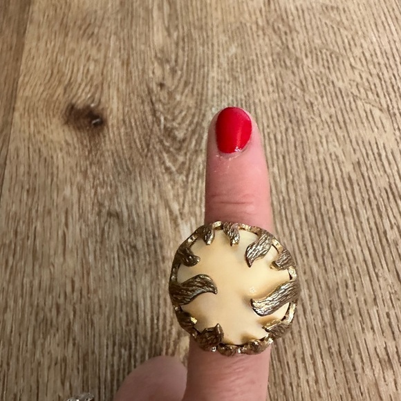 3 Ring Bundle-Stretch Rings-Mixed Metals-Statement Rings - Picture 5 of 10